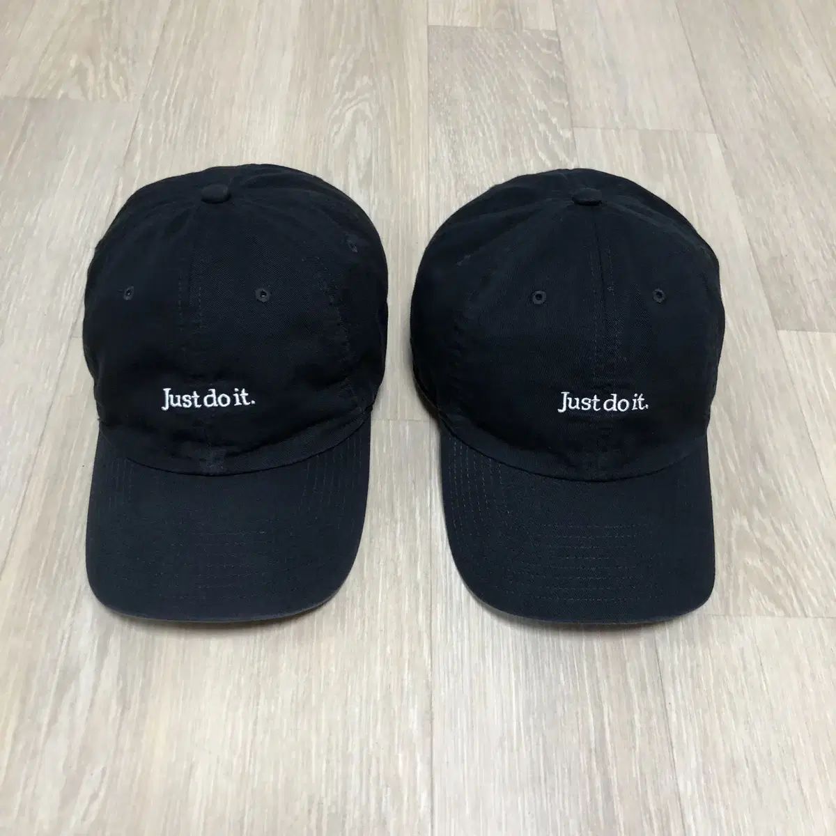 NIKE ナイキ ヘリテイジ 86 ジャスト ドゥイット ベースボールキャップ ブラック 2個