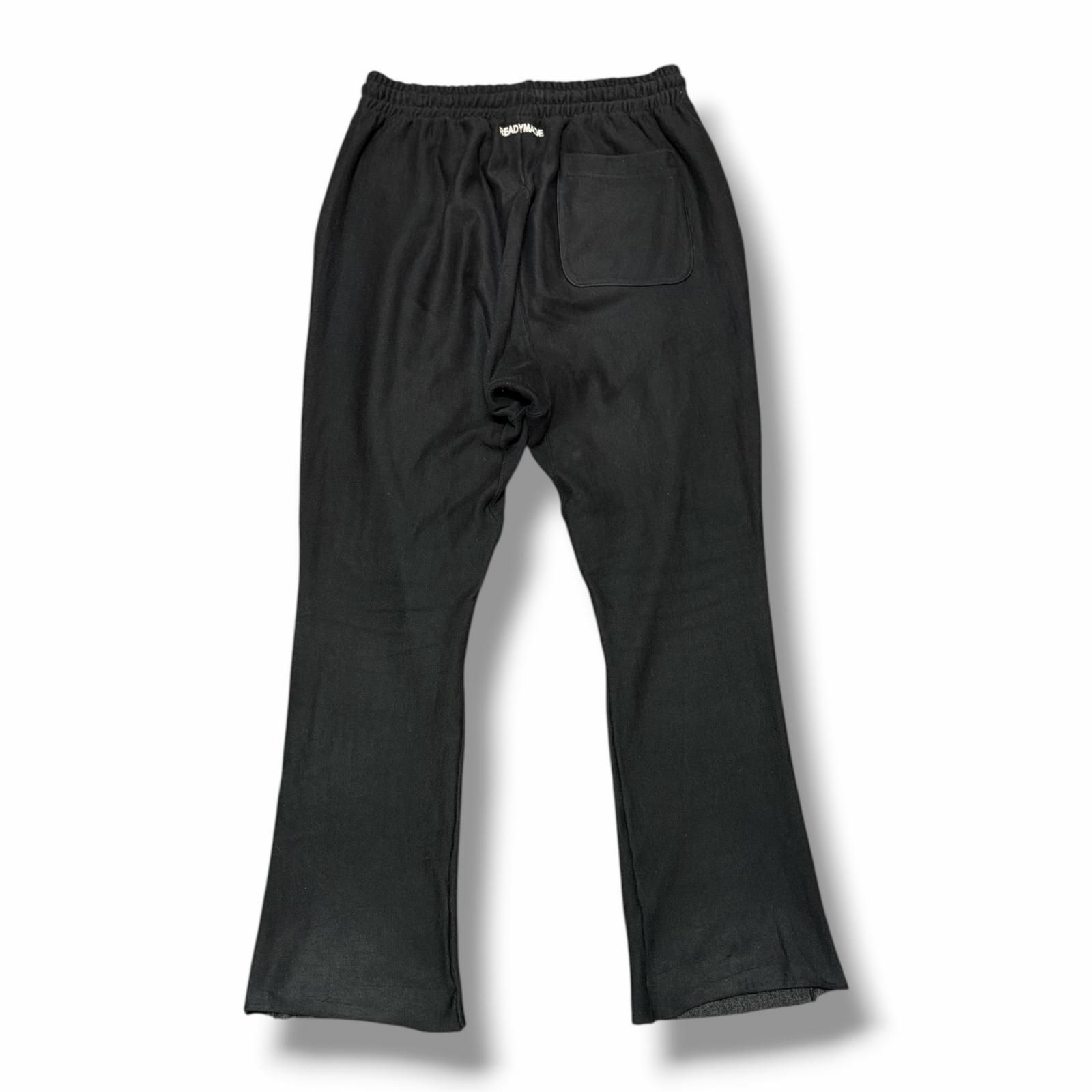 READYMADE FLARE SWEAT PANTS フレアスウェットパンツ イージーパンツ READYMADE スウェットフレアパンツブラックM