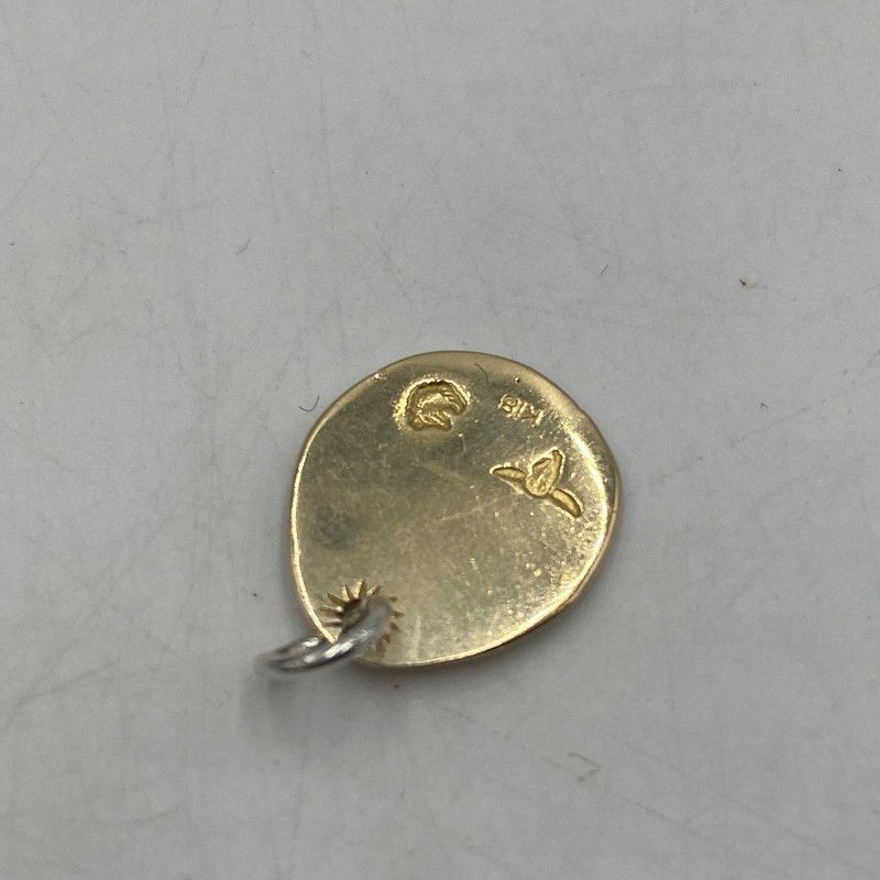 【中古品】 TADY&KING タディアンドキング K18メタルM イーグル ペンダントトップ アクセサリー ネイティブジュエリー 【191-260511-ks-11-tei】