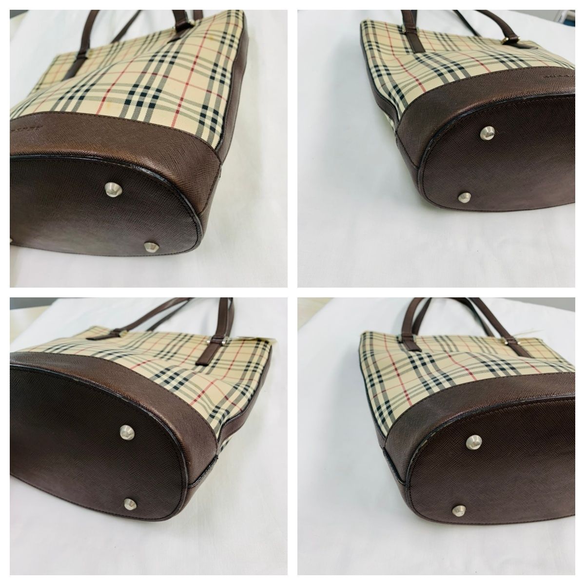 Burberry ノバチェック バケツ型 トートバッグ - メルカリ