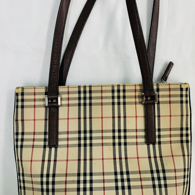 Burberry ノバチェック バケツ型 トートバッグ - メルカリ
