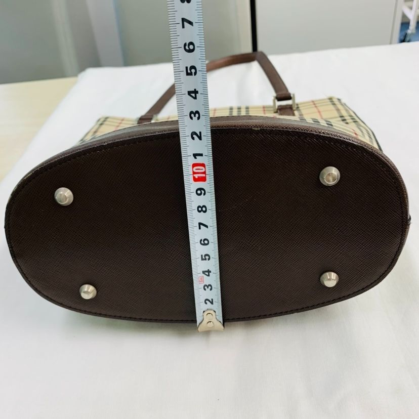 Burberry ノバチェック バケツ型 トートバッグ - メルカリ