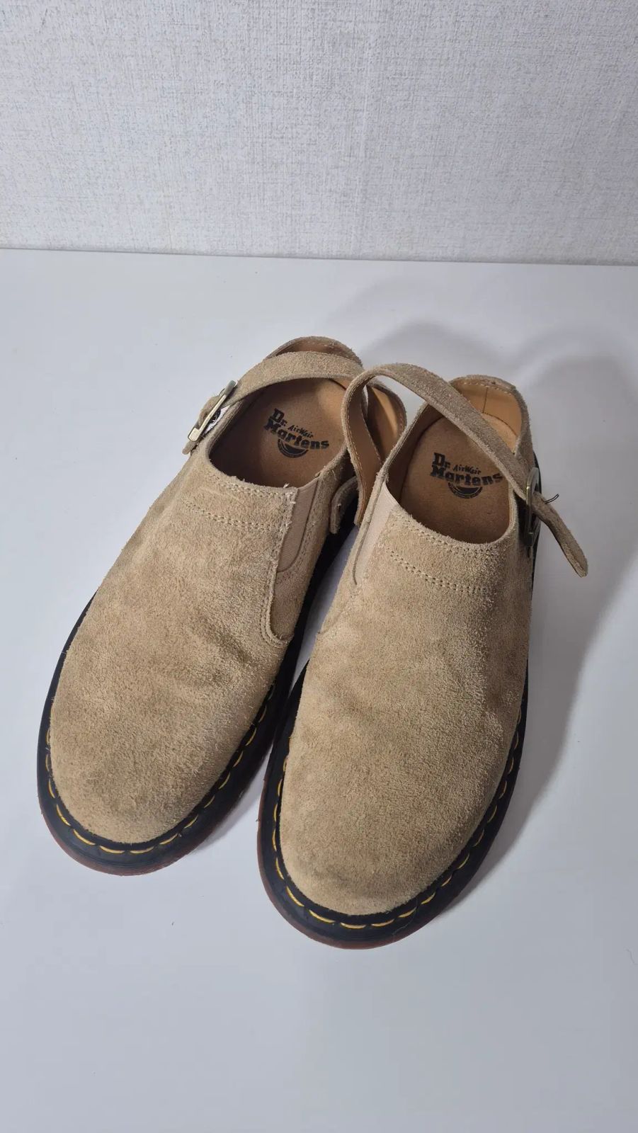 DR. MARTENS ドクターマーチン アイシャム スウェード ミュール