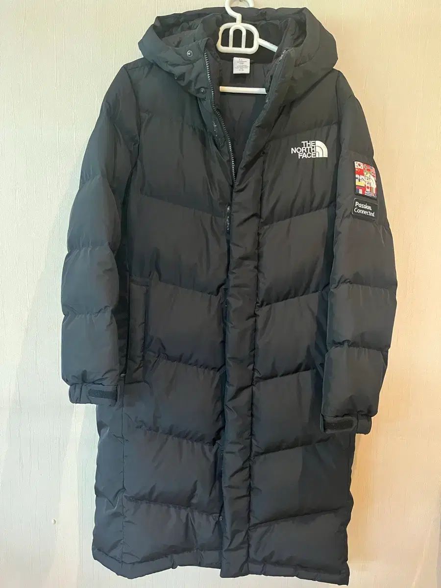 THE NORTH FACE ザノースフェイス 平昌オリンピック ダウンジャケット ロング丈 ブラック 90