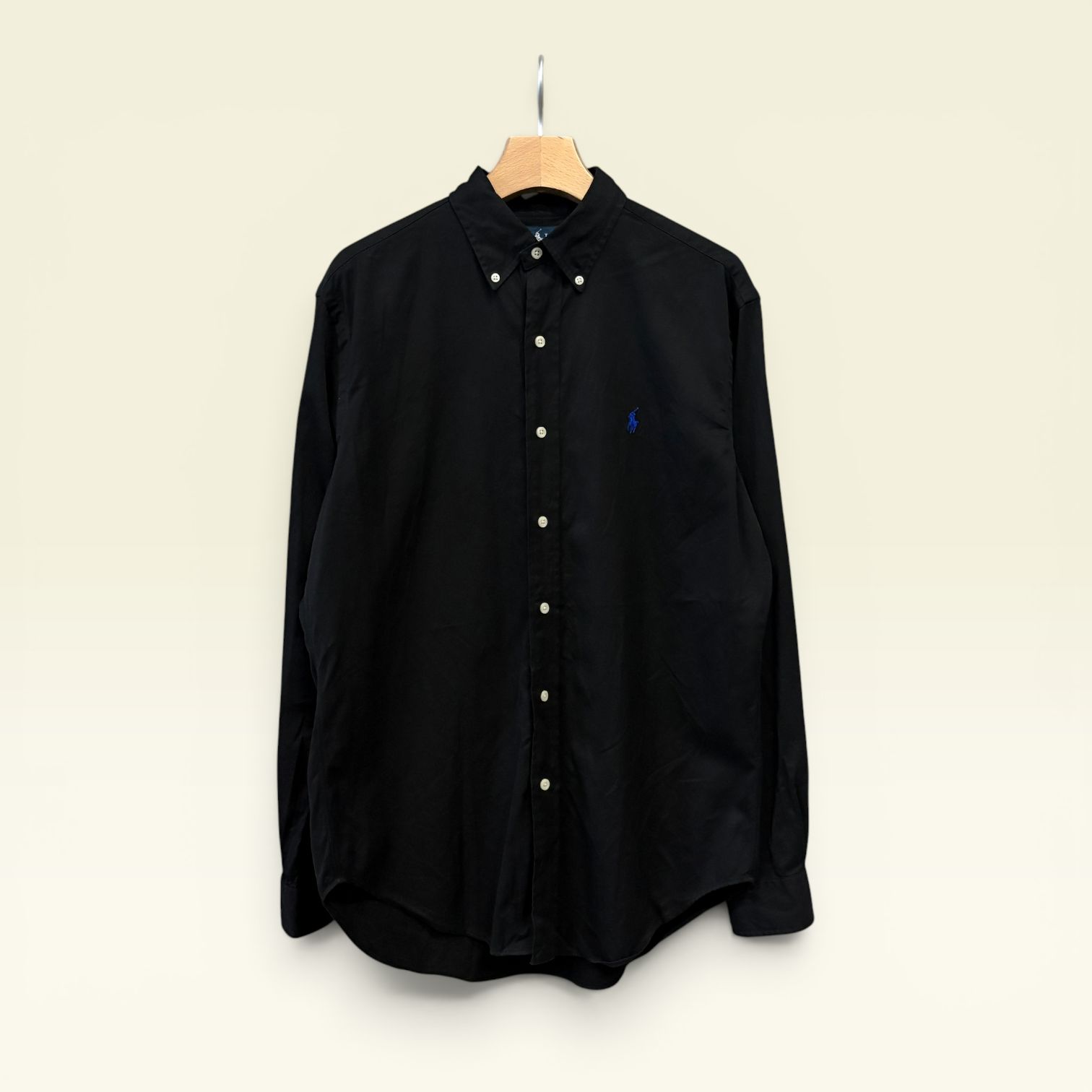 Polo Ralph Lauren silk cotton shirt classic fit ポロラルフローレン シルクコットン 長袖シャツ クラシックフィット