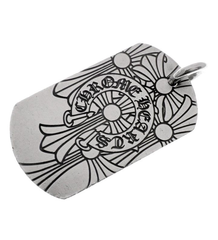 クロムハーツ CHROME HEARTS 【 D TAG LRG GOD BLESS 】 ゴットブレス ドッグタグ ラージ ドッグタグ ネックレストップ w26943