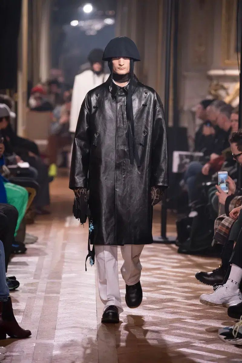RAF SIMONS ラフ シモンズ - 19aw ダブル レイヤード ストラップ キャップ