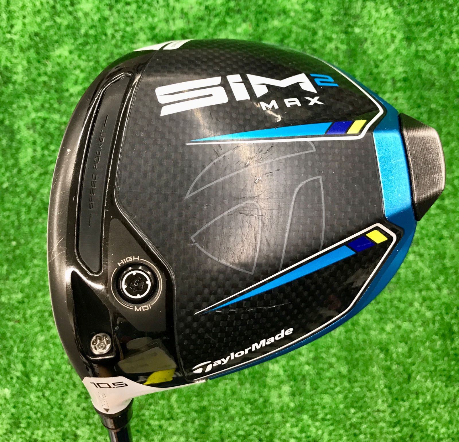 【中古】レフティー／テーラーメイド／シム2 マックス／10.5°／テンセイ ブルー TM50／S／ドライバー