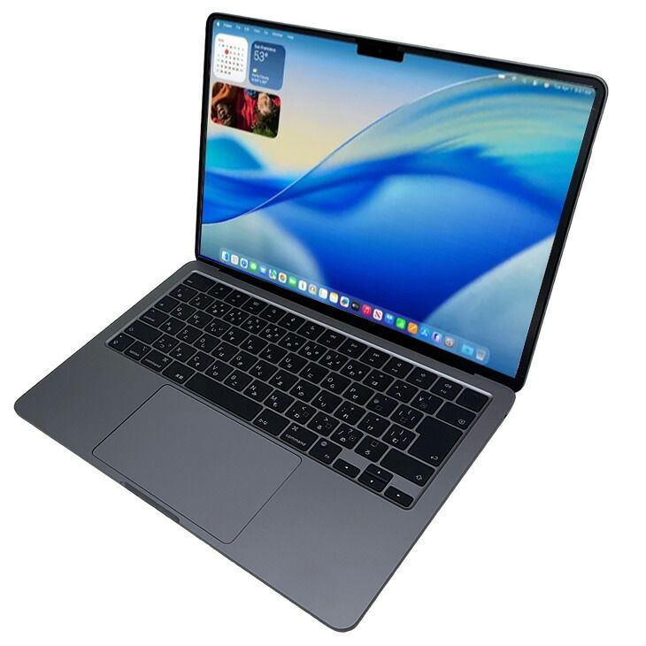 【メルカリ最安】MacBook Air M2 16GB MacBook Air M2 16GB/512GB 2022 スペースグレー - メルカリ