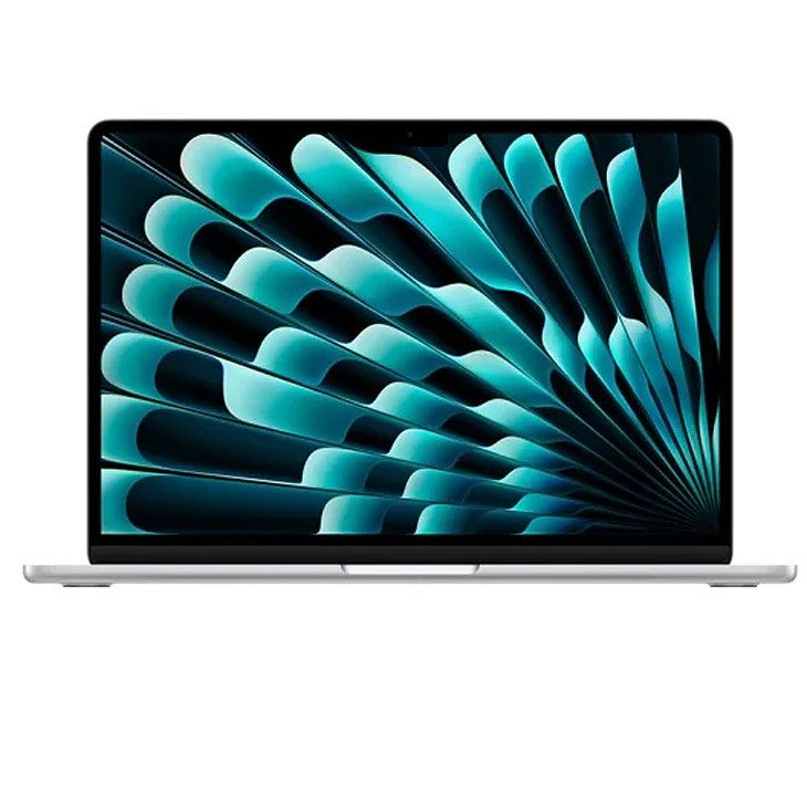 Apple MacBook Air 13.6inch MRXQ3J/A A3113 2024 TouchID [Apple M3 8コア 16GB SSD256GB 無線 BT カメラ Silver 純箱] ：美品