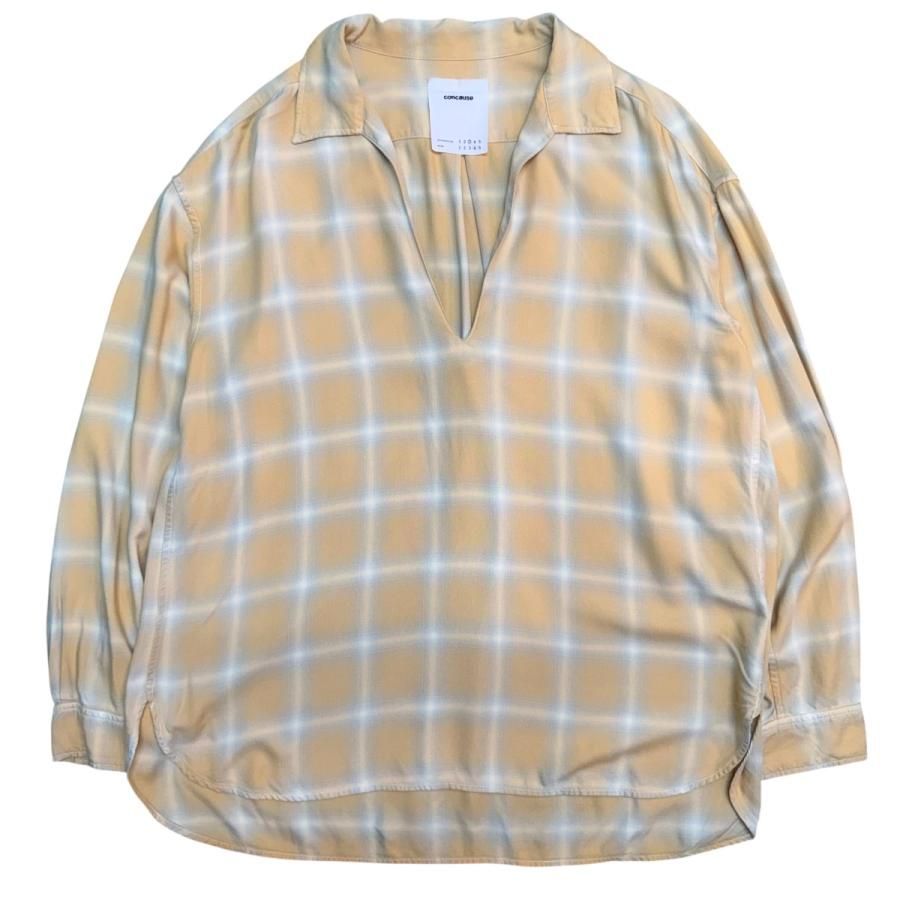 サイズ【4】コンコース concause 26SS／ SKIPPER SHIRTS ／スキッパーシャツ ／2601009　8065000233966