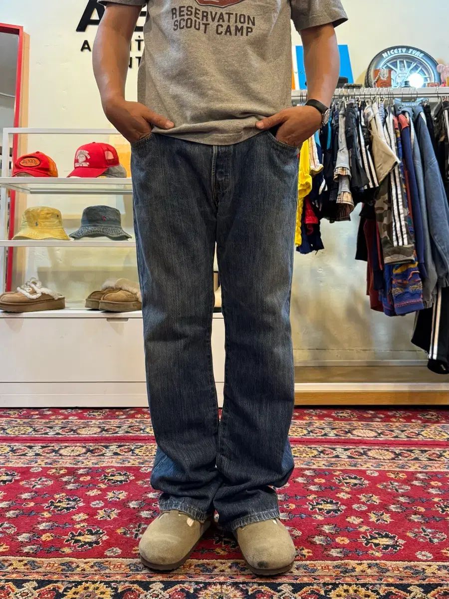 リーバイス ヴィンテージ 501 デニム パンツ W36 L32 の商品写真