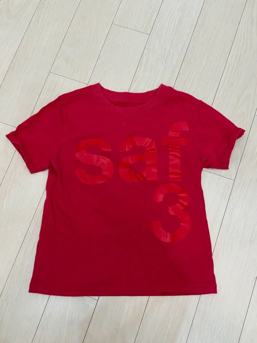 サファリスポット safarispot 赤 半袖 Tシャツ