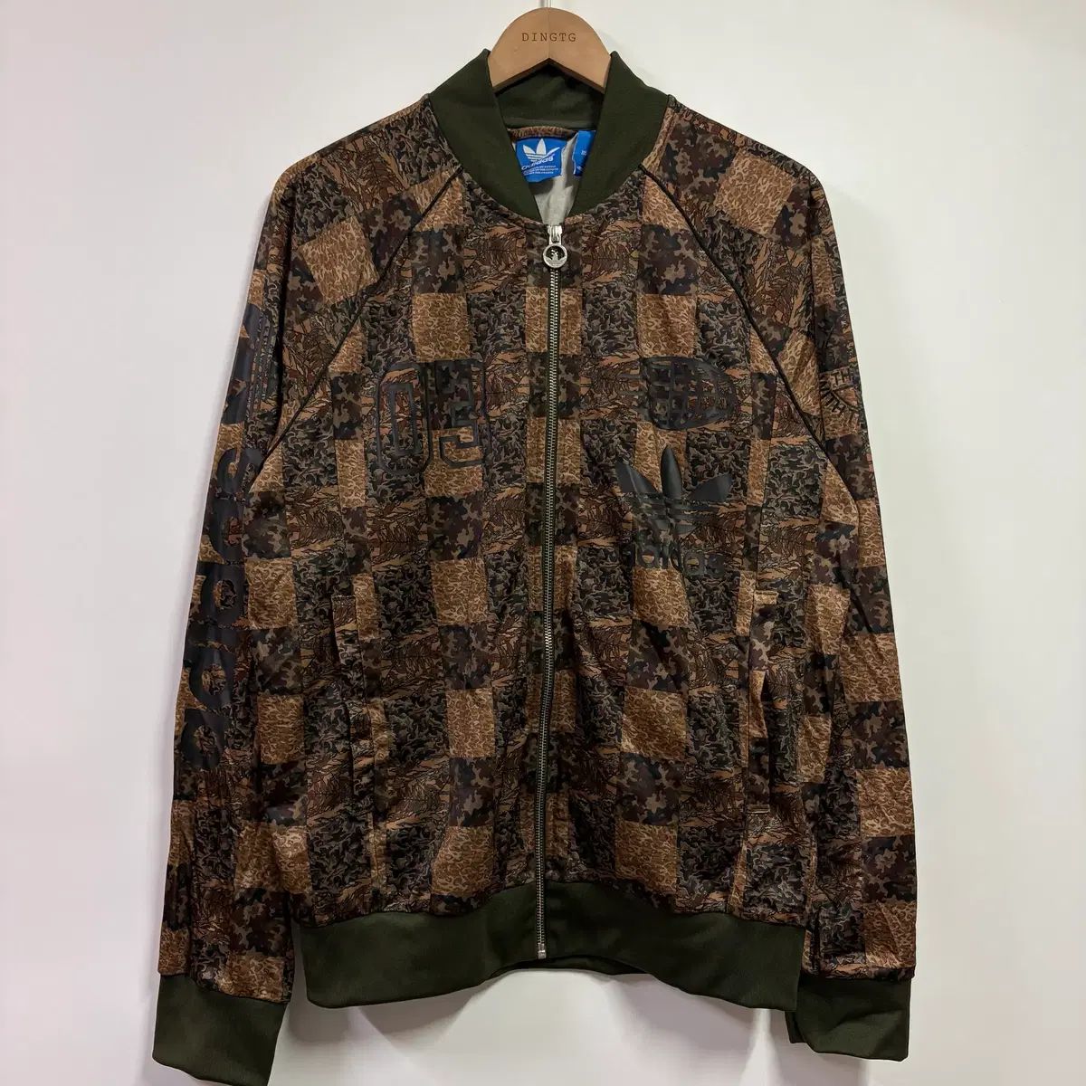 115 アディダス SUPERSTAR トラックジャージ ジャージ チェッカー
