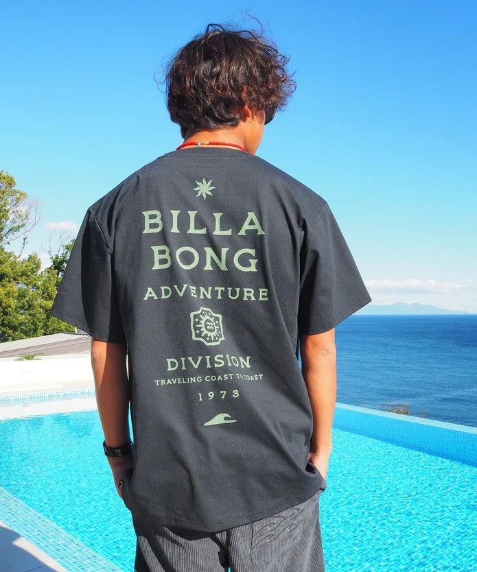 2026春夏 新品【BILLABONG/ビラボン】【水陸両用】【OVER FIT】 FIRMA STRETCH TEE サーフTシャツ BLK メンズ BG01A854