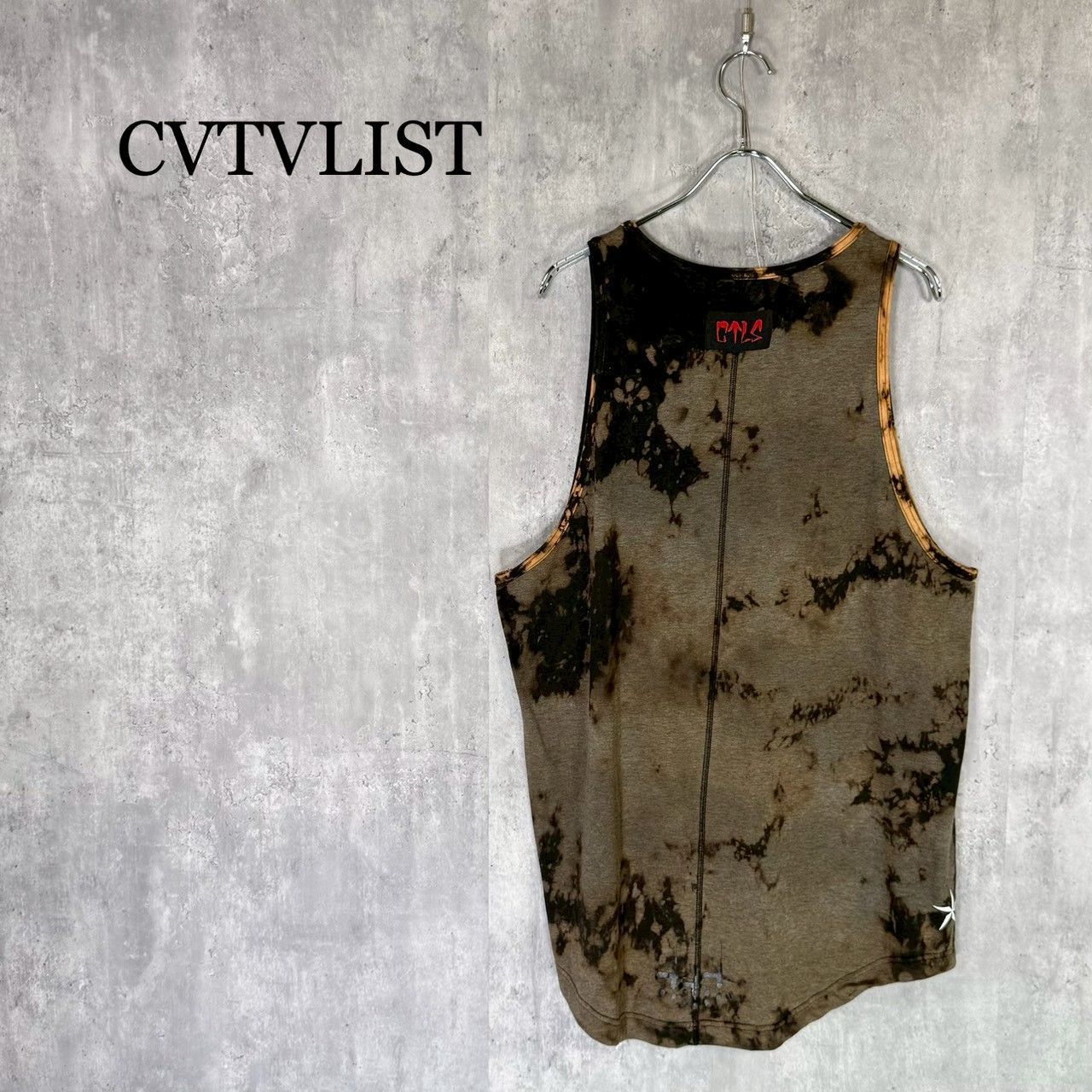 CVTVLIST』カタリスト（0）インナー クロスプリント ノースリーブ