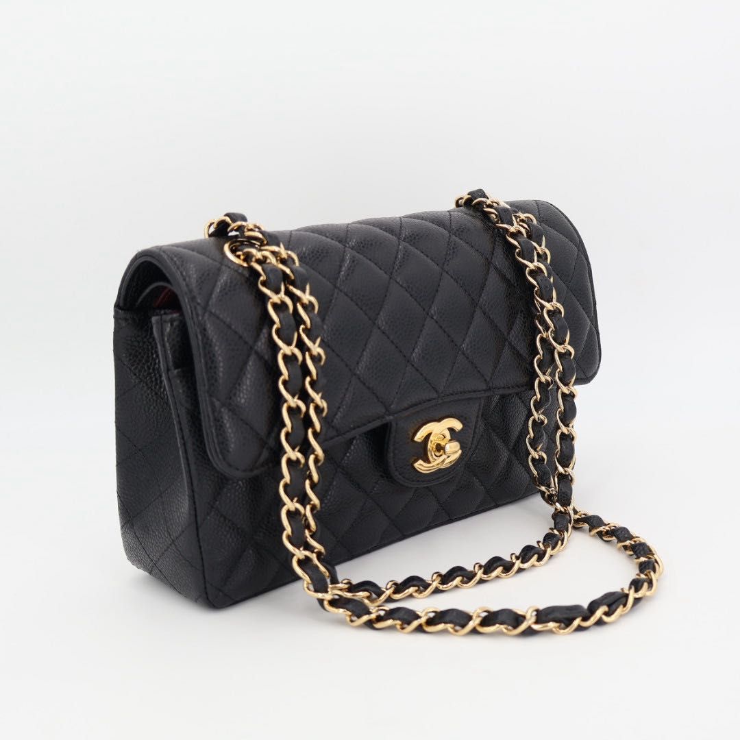 シャネル CHANEL マトラッセ キャビアスキンショルダーバッグ ショルダーバッグ