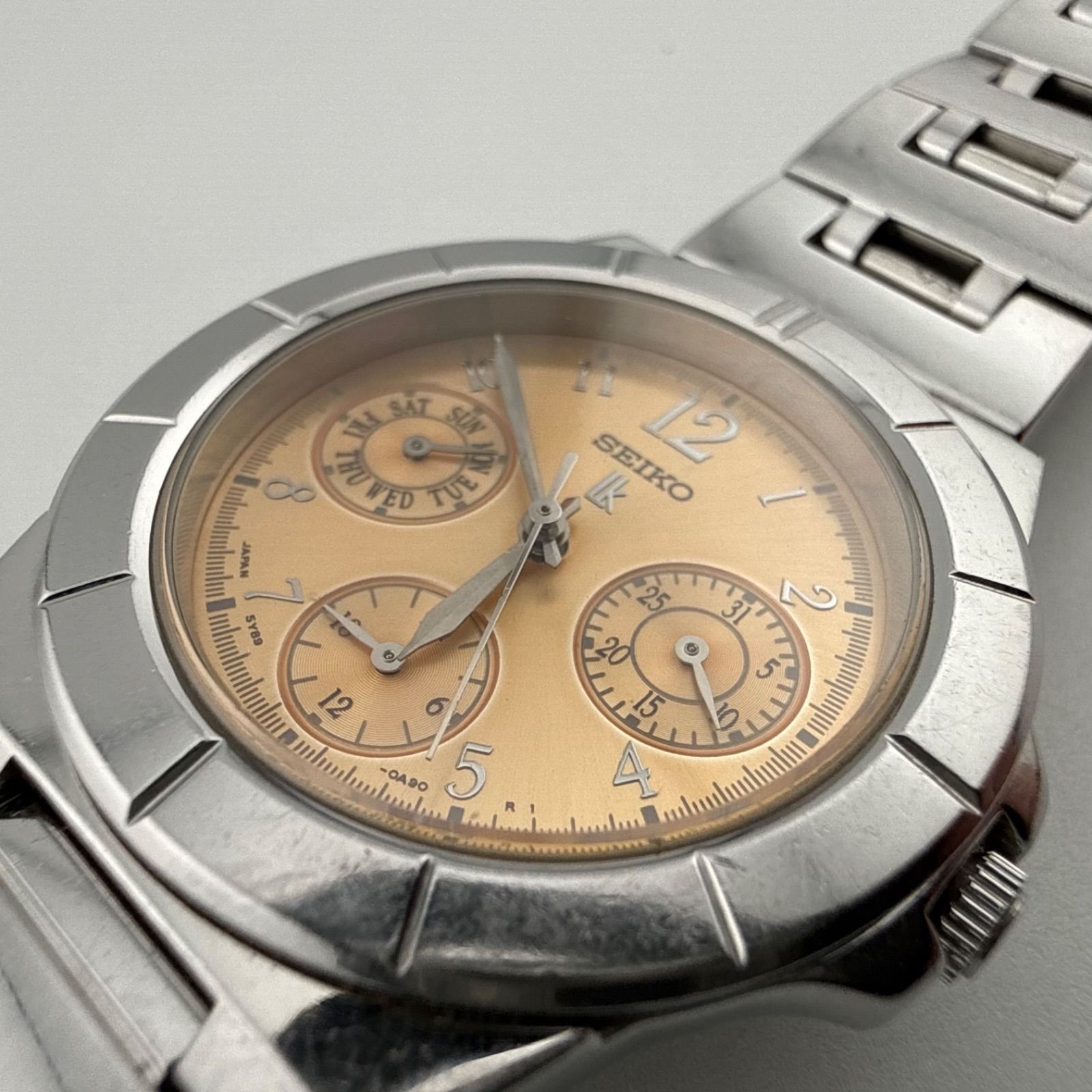 SEIKO 5Y89-0B30 セイコー LUKIA ルキア レディース ボーイズ 腕時計 
