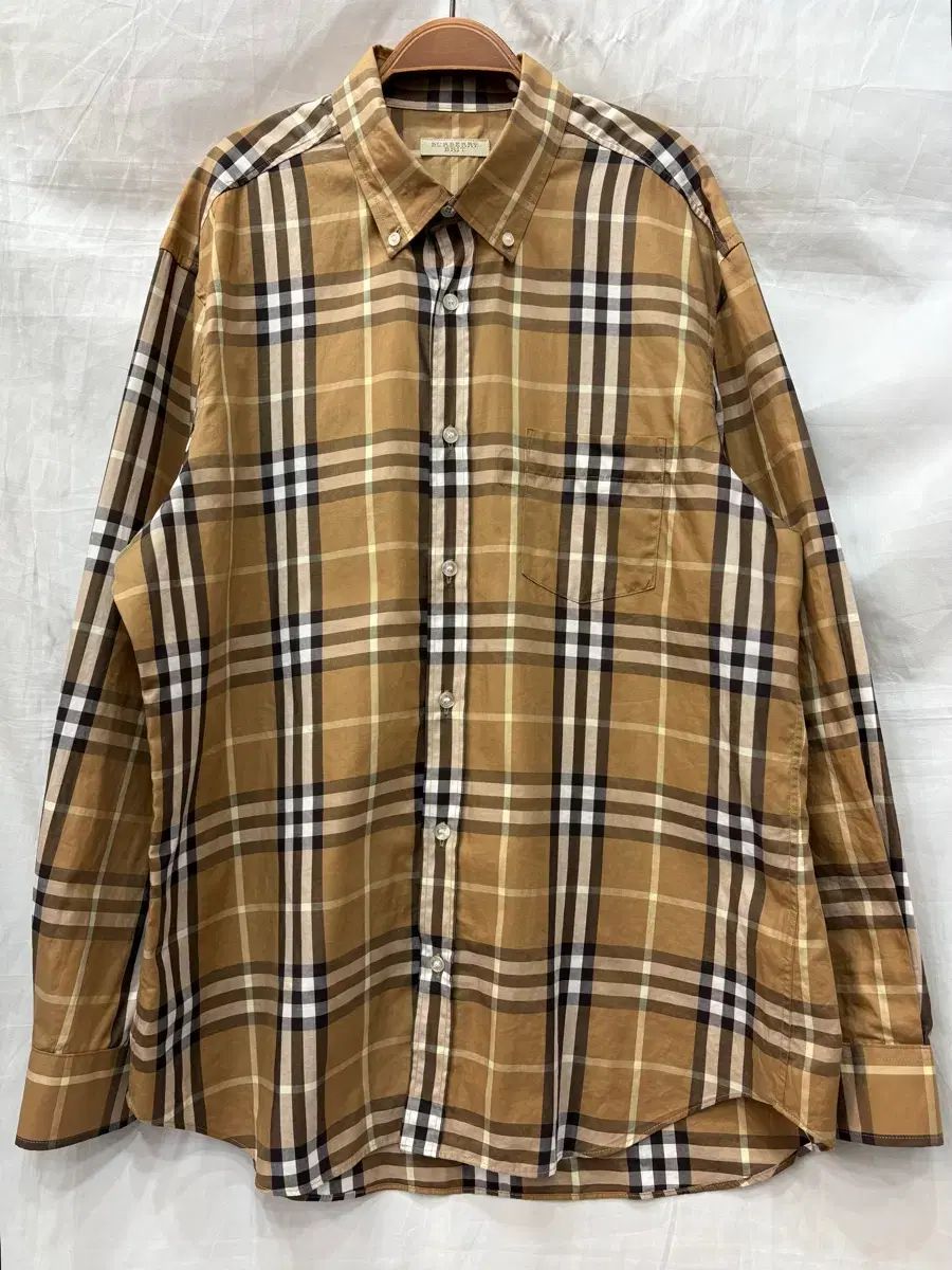 バーバリー ビッグチェック パータン シャツ XL/105サイズ (正規品)