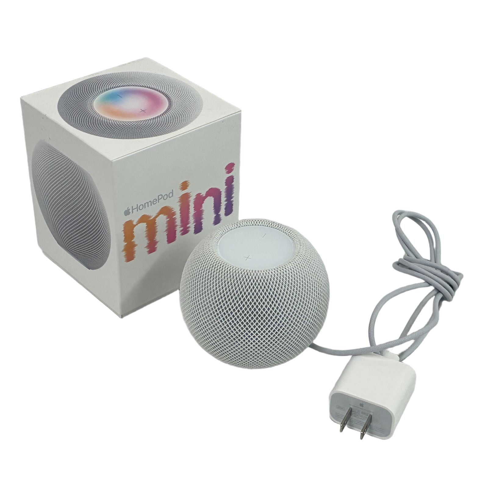 Apple HomePod mini MY5H2J/A スマートスピーカー 家電 アップル ホームポッド 中古 T11150928