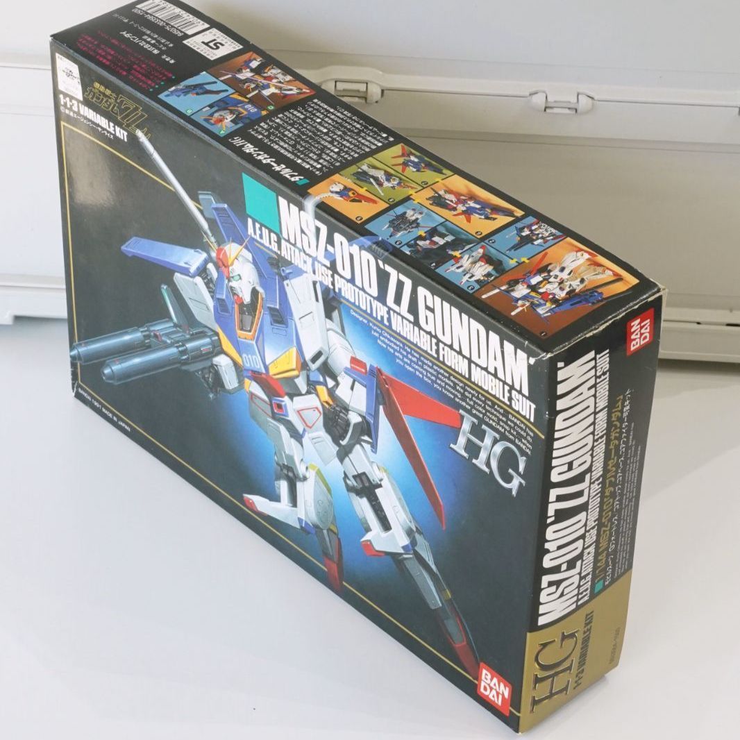 旧HG 1/144 MSZ-010 ZZガンダム 未組立 1991年製 BANDAI 旧キット
