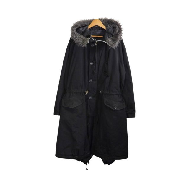 SYTE PADDED FUR BIG MODS COAT サイズ3 UM-C50-917 サイト パデッド ファー ビッグ モッズ コート アウター 大名店