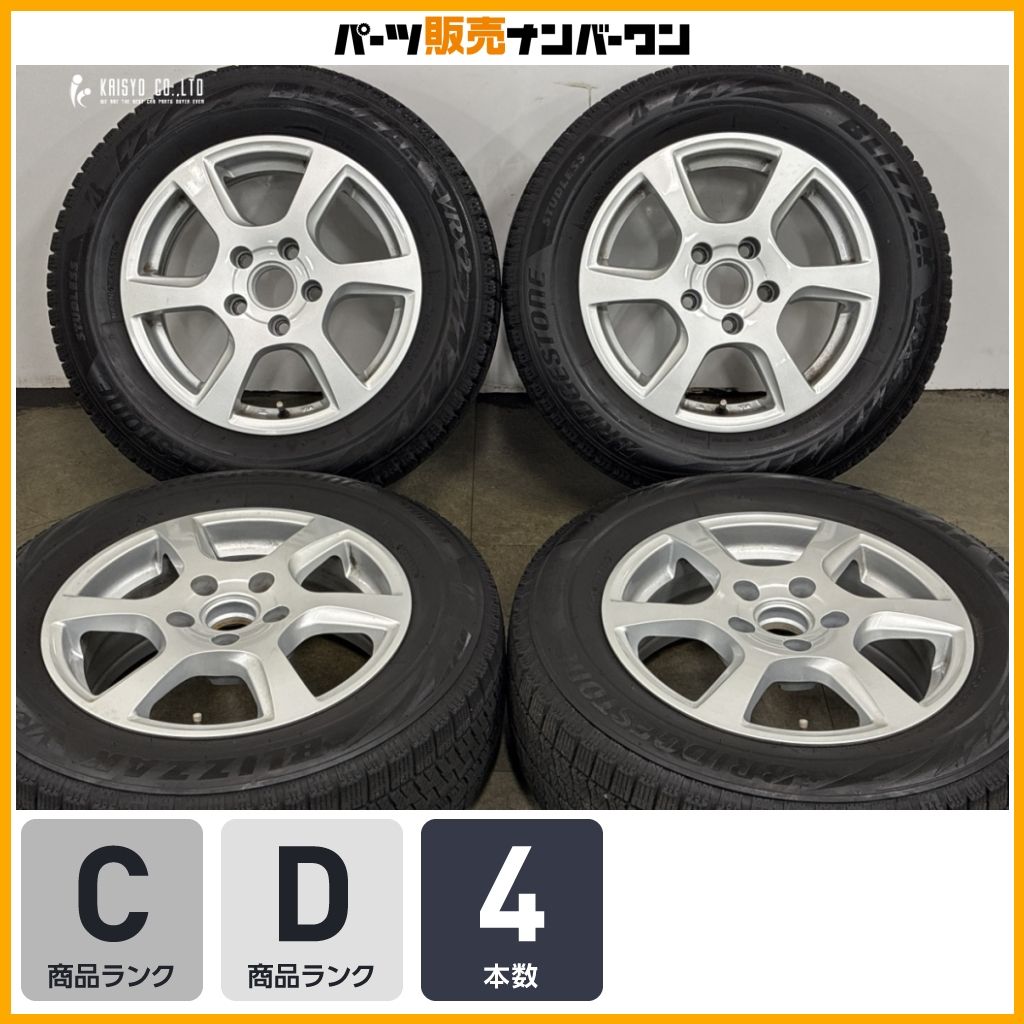 VW 1K ゴルフ 純正サイズ】MAK VINCI 15in 6J +43 PCD112 ブリヂストン
