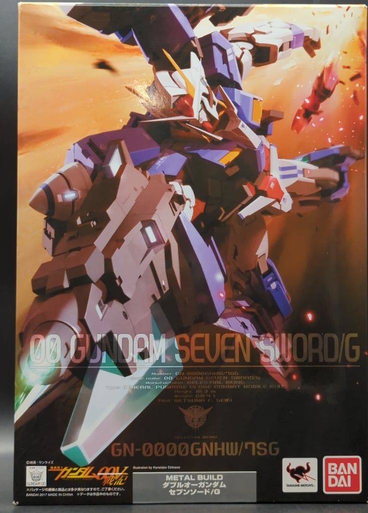 BANDAI METAL BUILD 機動戦士ガンダム00V戦記 ダブルオーガンダム セブンソード/G