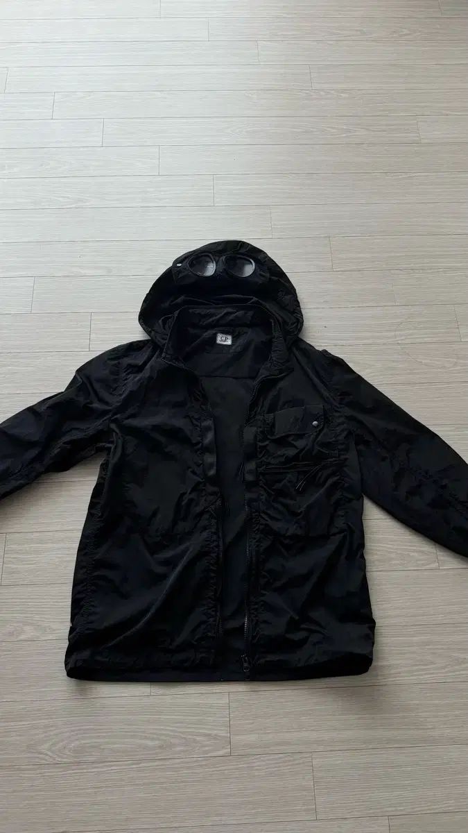 C.P. COMPANY シーピーカンパニー クロム ゴーグル オーバーサイズシャツ ブラック