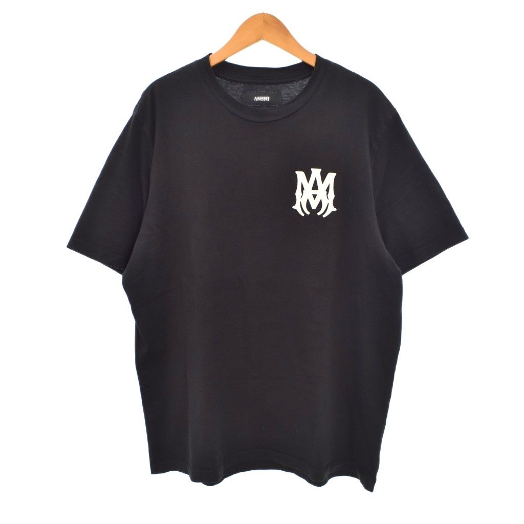 アミリ AMIRI MA CORE LOGO TEE Tシャツ 半袖 ロゴ プリント M 黒 ブラック AMJYTE1074 ☆AA★