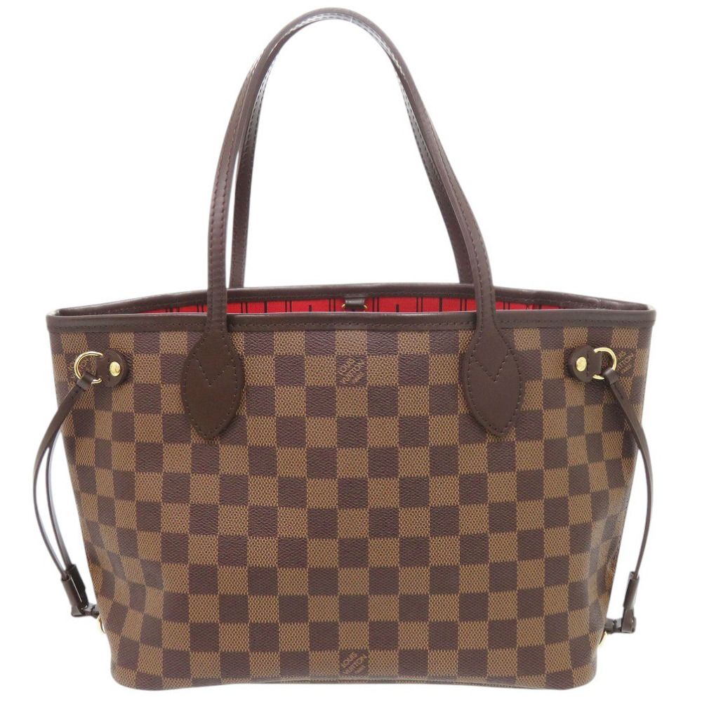新品同様 ルイ ヴィトン ネヴァーフルPM ダミエ スリーズ N51109 トートバッグ LV 0158 LOUIS VUITTON