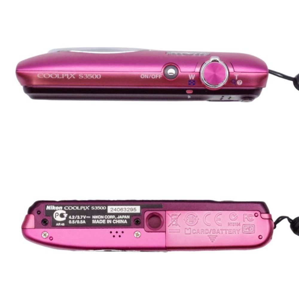 Nikon COOLPIX s3500 ピンク 7倍ズーム 動作確認済み 【公式通販】