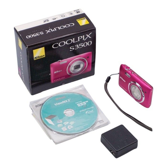 Nikon デジタルカメラ COOLPIX S3500 光学7倍ズーム 有効画素数 2005万