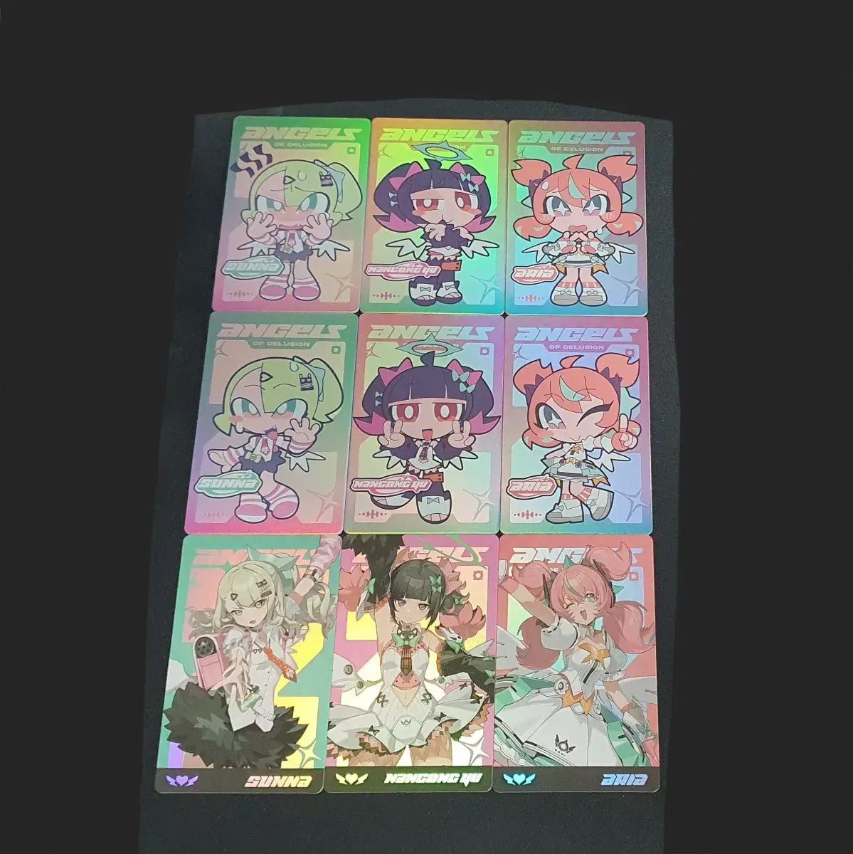 젠존제 엔젤디トレカ フルセット AOD ZZZ 젠레스 ジョーン XERO(ゼロ) PINK