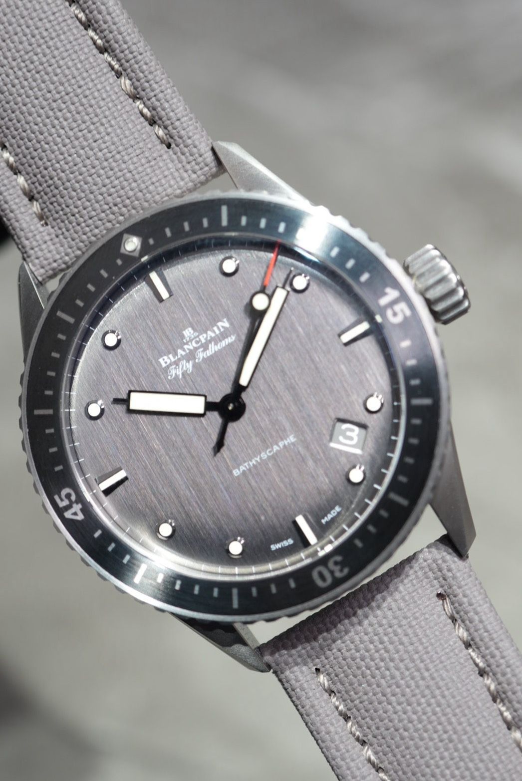 BLANCPAIN ブランパン フィフティ ファゾムス バチスカーフ 極美品中古 5000-1210-G52A