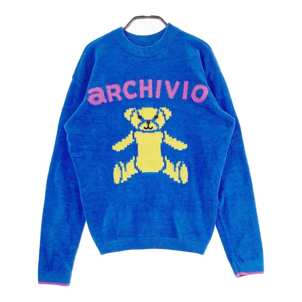 サイズ：38 ARCHIVIO アルチビオ ベロアモール ニットプルオーバー ブルー系 [240101678161] ゴルフウェア レディース ストスト 9,029円