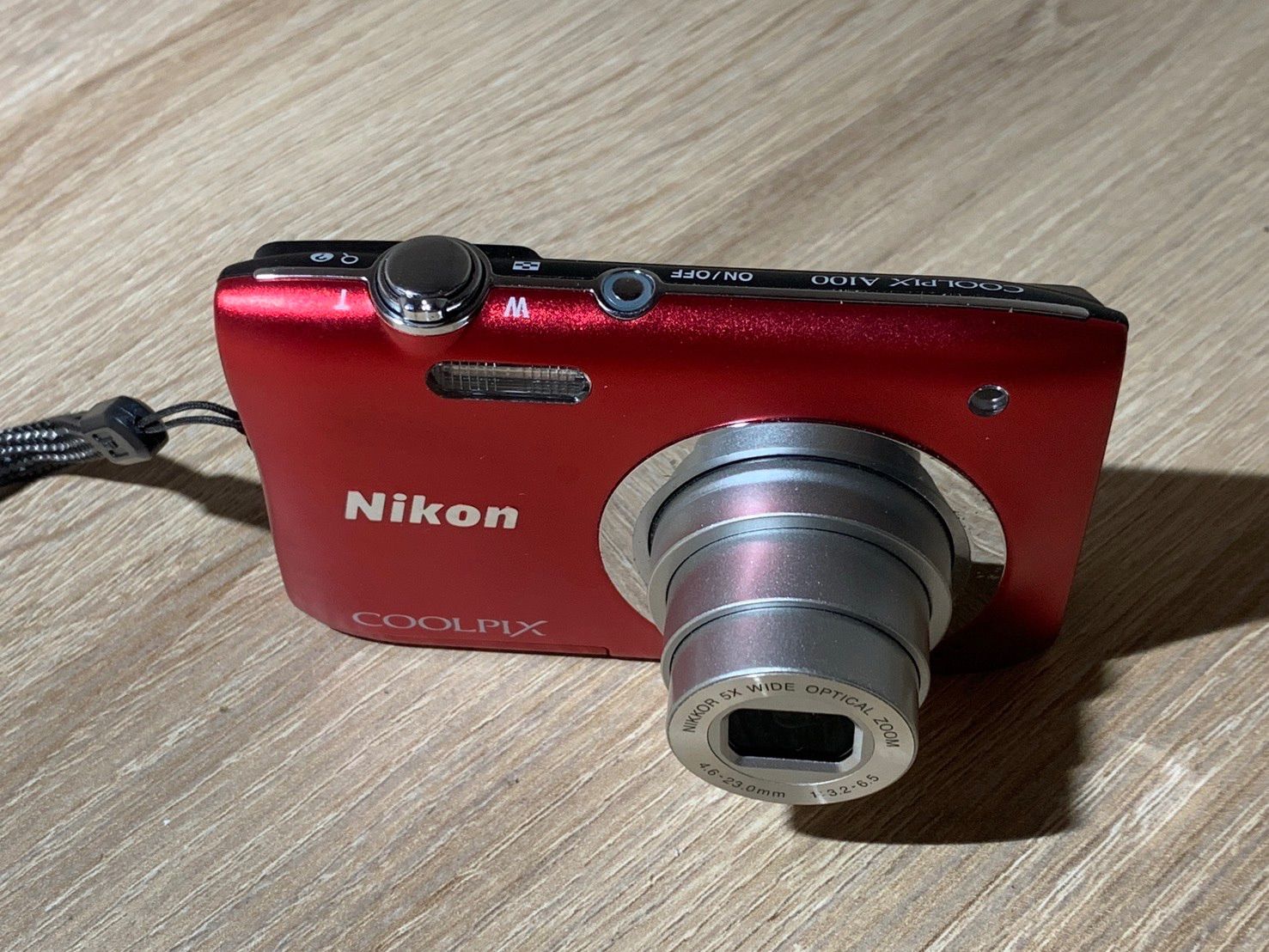 0385 Nikon COOLPIX A100 レッド デジカメ 動作確認済み 【宅】 - メルカリ