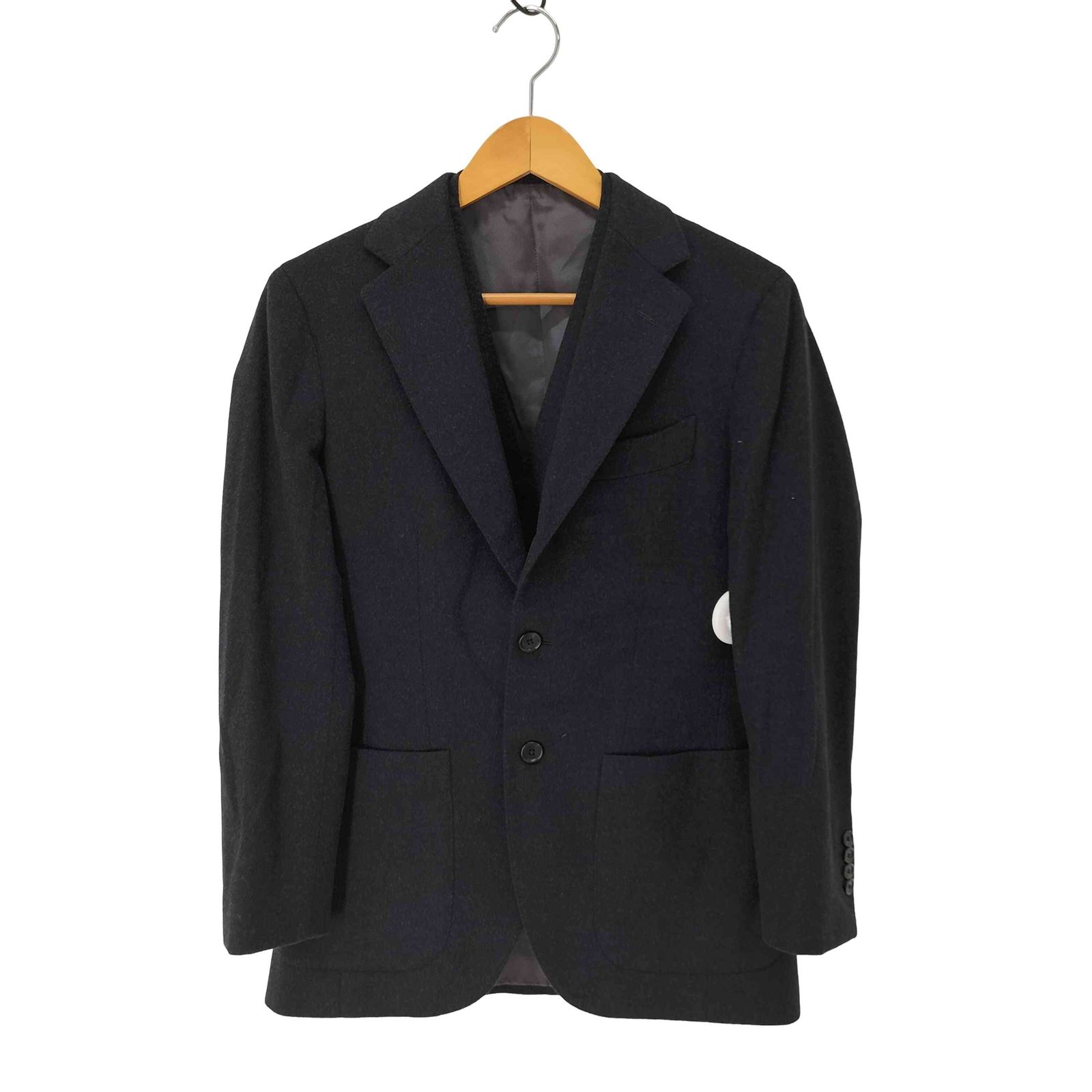 ビームス BEAMS Custom tailor カシミヤ ウール 総裏 3B テーラード ジャケット ベスト 2ピース メンズ 表記無