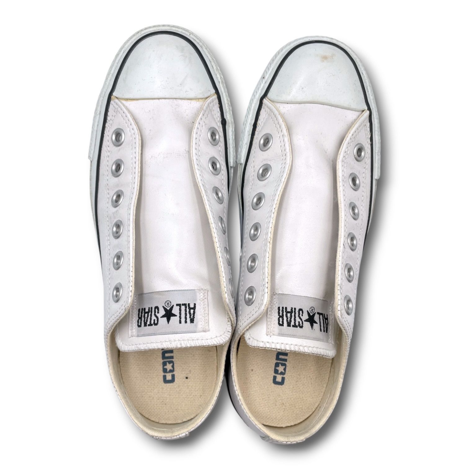 箱付き converse コンバース LEATHER ALL STAR OX ローカット 