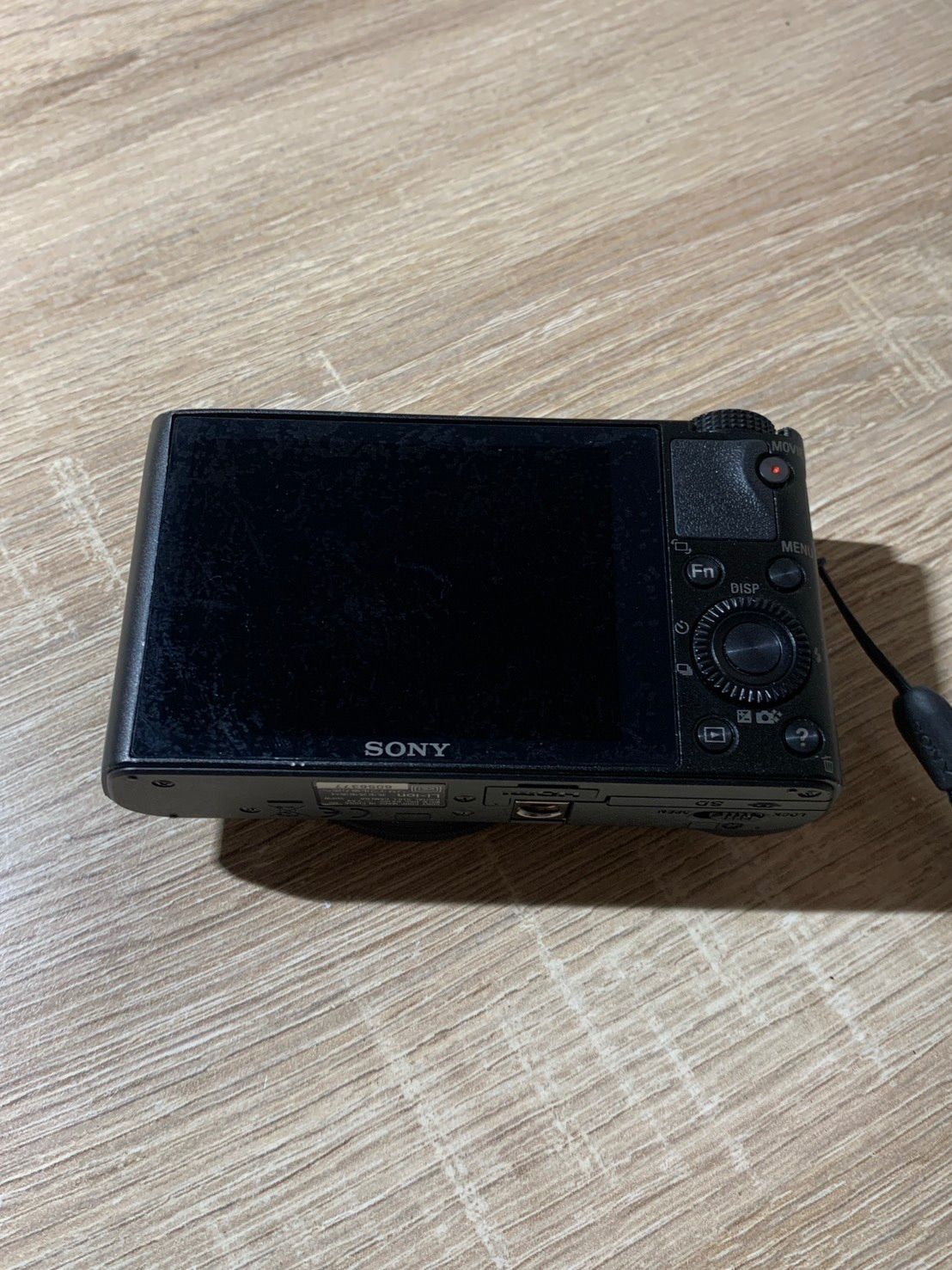 SONY デジカメ 0284 Sony ソニー Cyber-shot DSC-RX100 ブラック デジカメ 動作確認
