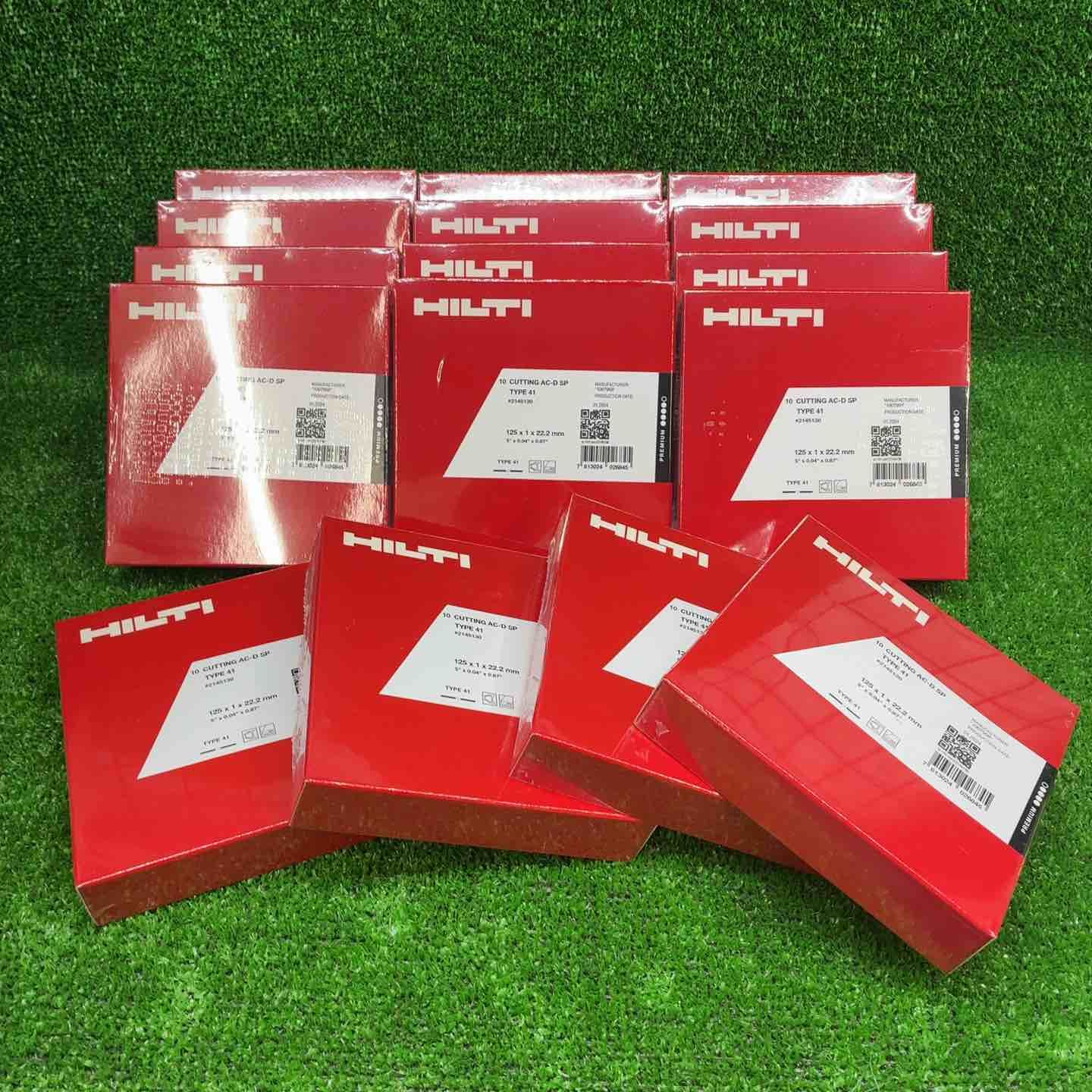 【未使用品】ヒルティ HILTI 切断砥石 #2145130 AC-D 125×1×22.2SP 10枚 16箱セット【藤沢店】