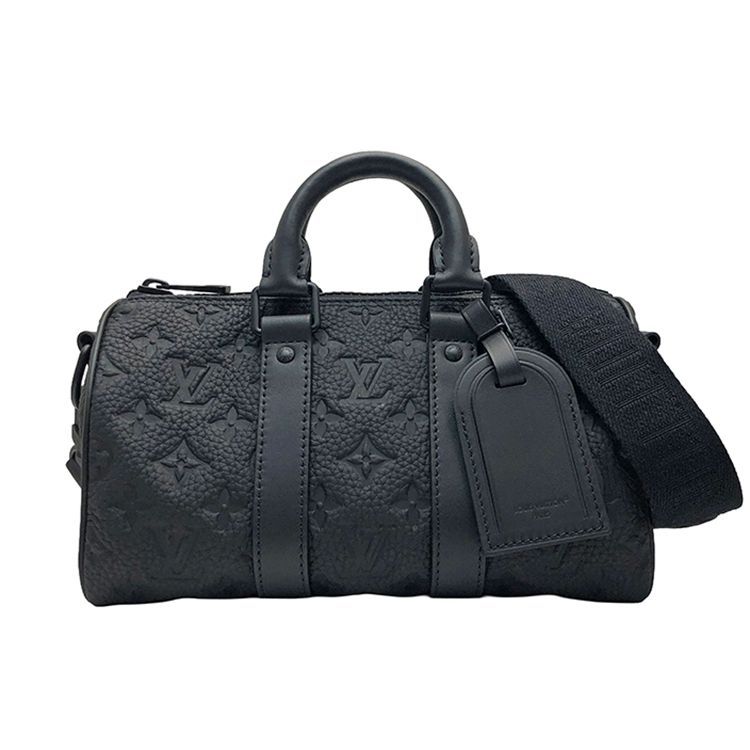 LOUIS VUITTON ルイヴィトン モノグラム・トリヨン キーポル バンドリエール 25 M20900 ハンドバッグ ショルダーバッグ 2way メンズ ブラック
