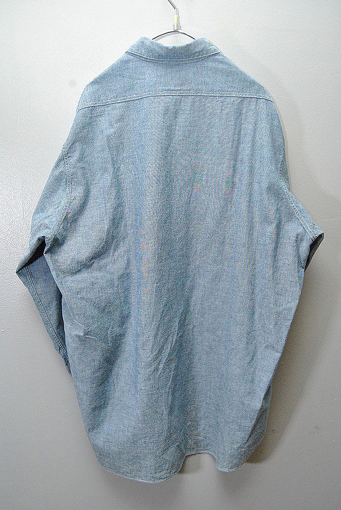 HERILL U.S NAVY Chambray Shirt ヘリル シャンブレーシャツ 2