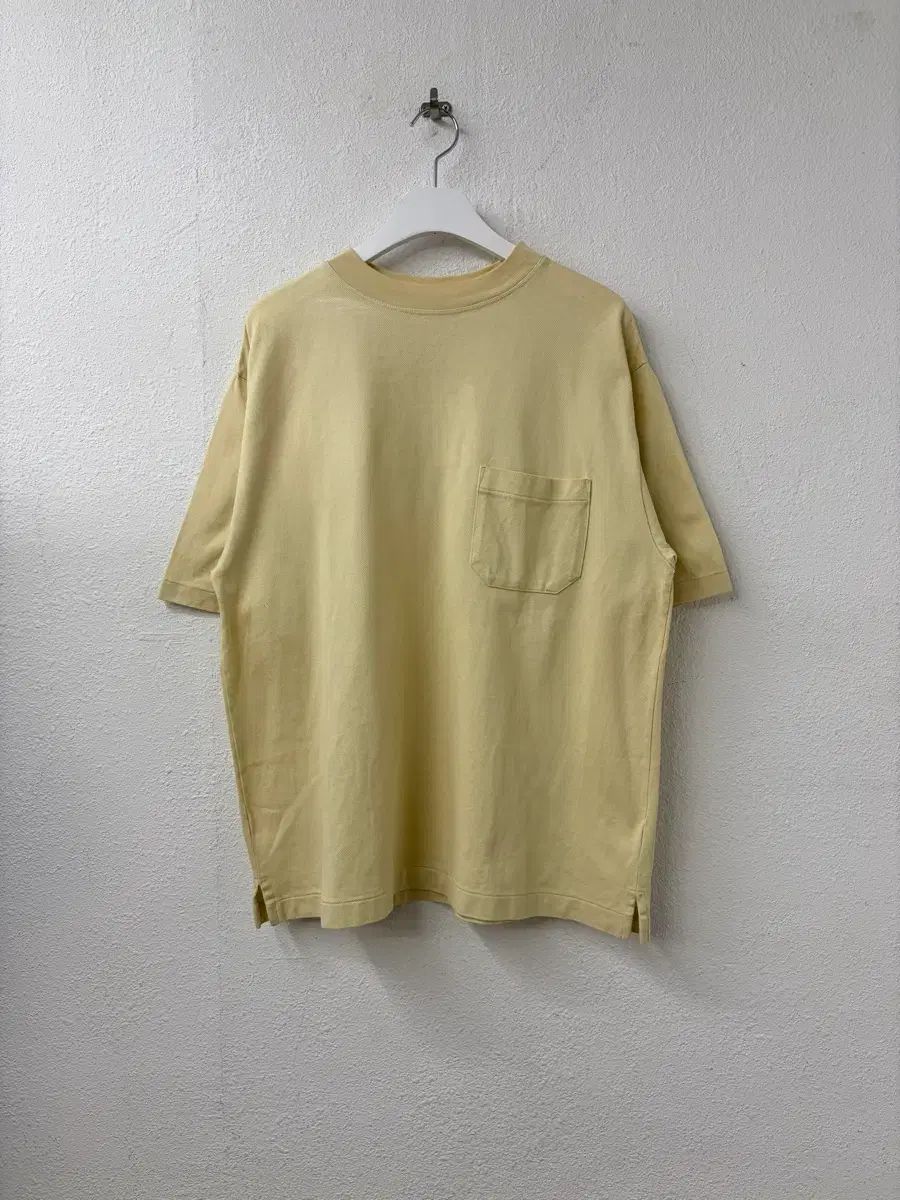 AURALEE SuperFine Cotton Salt Shrink Tee
