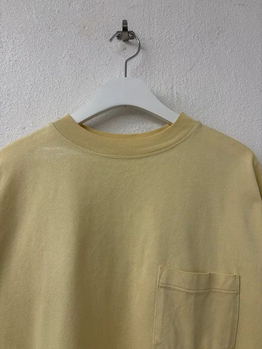 AURALEE SuperFine Cotton Salt Shrink Tee