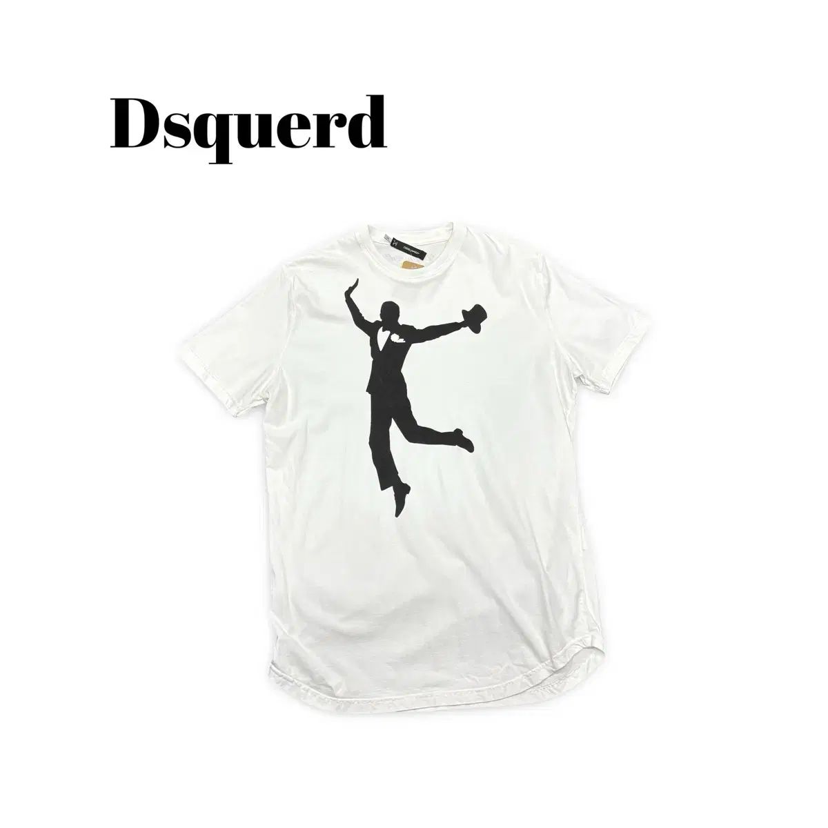 (100) DSQUARED2プリンティング半袖