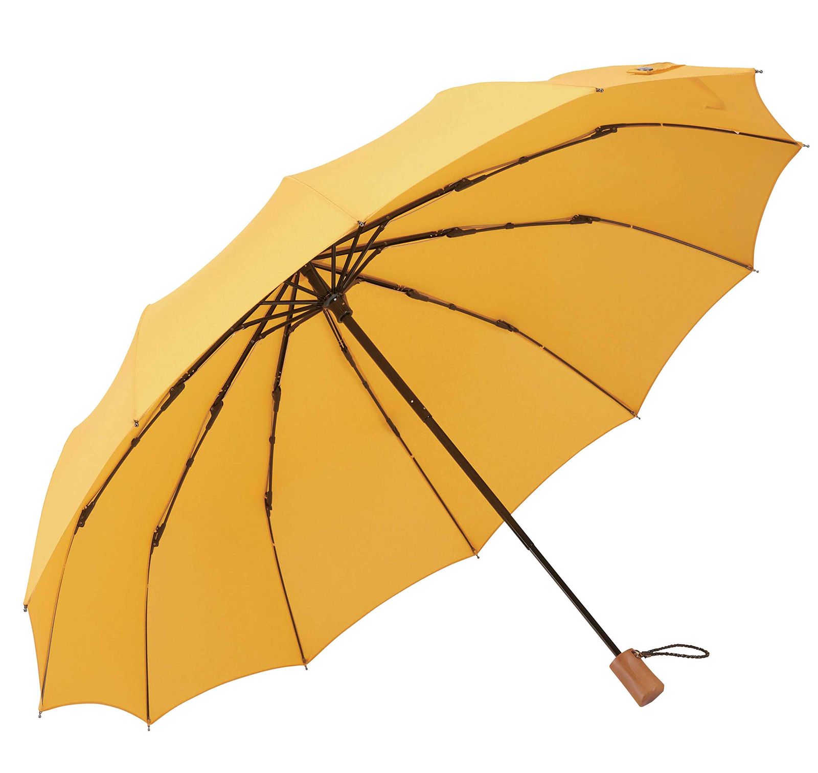 マブ(mabu) 日傘 折りたたみ傘 日傘兼用雨傘 レディース メンズ ユニセックス 55cm 12本骨 「 江戸 」 山吹 SMV-40548 傘 雨傘 UVカット 遮光 晴雨兼用傘 おしゃれ 可愛い 軽量 和柄 人気 大きい 女性用 男性用 男女兼用 ue