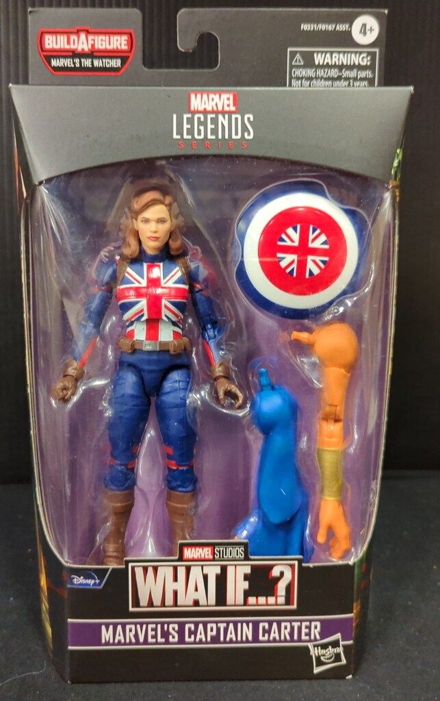 HASBRO MARVELS THE WATCHER WHAT IF...? MARVELS CAPTAIN CARTER 6インチ