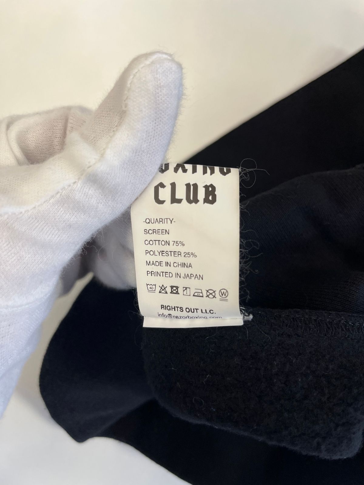 エフアールツー #FR2 ×RAZOR FIGHTING RABBITS CREW NECK 