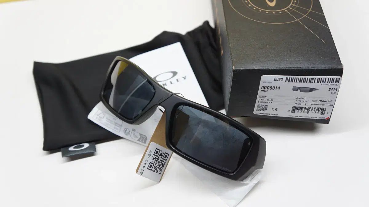 正規品/新品 OAKLEY オークリー サングラス Gascan OO9014 43 Prizm Black